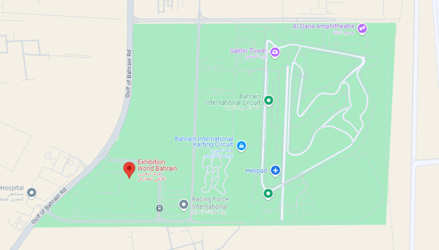 A detailed map of the park highlighting a red dot that marks a key point of interest.
