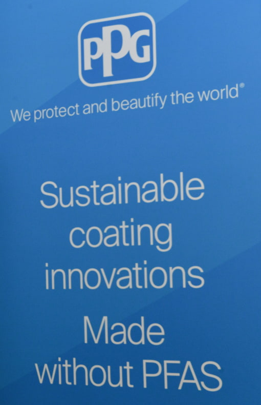 One of the sustainable exhibitor stand