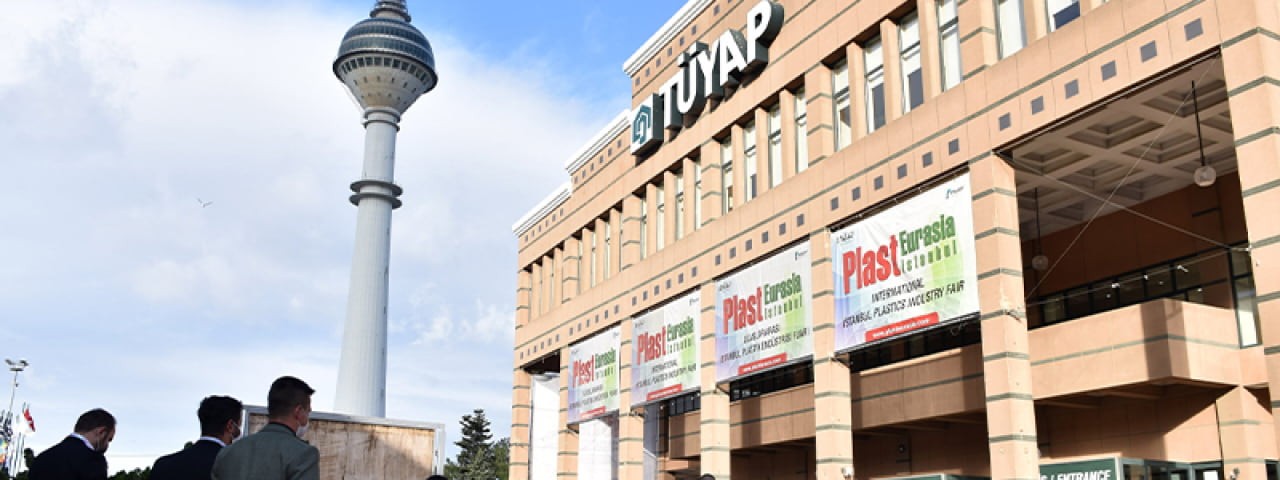 Tüyap Fuar ve Kongre Merkezi’nin dış çekim görseli.