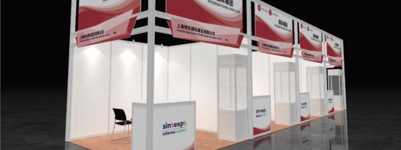 exhibitor stand shell scheme package b