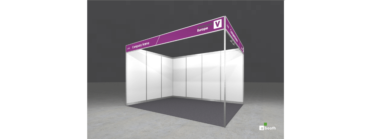 exhibitor stand shell scheme package A