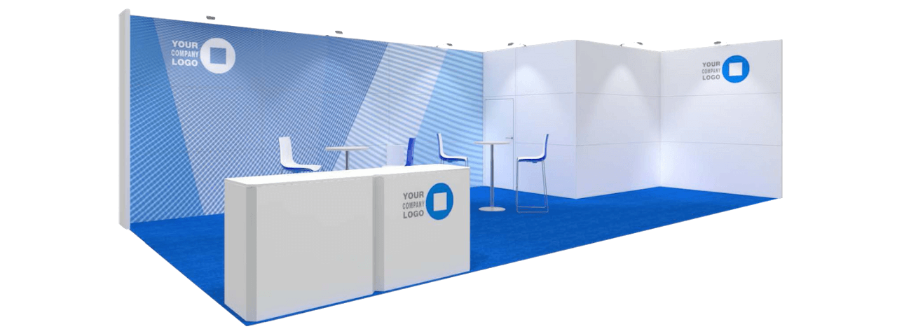 exhibitor stand shell scheme package A