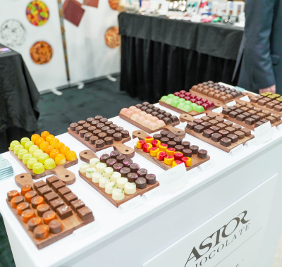 Chocolates on a table
