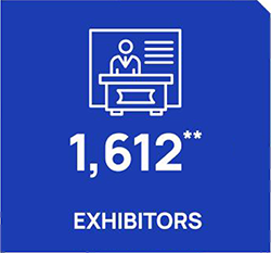 icon - 1,612 Exhibitors